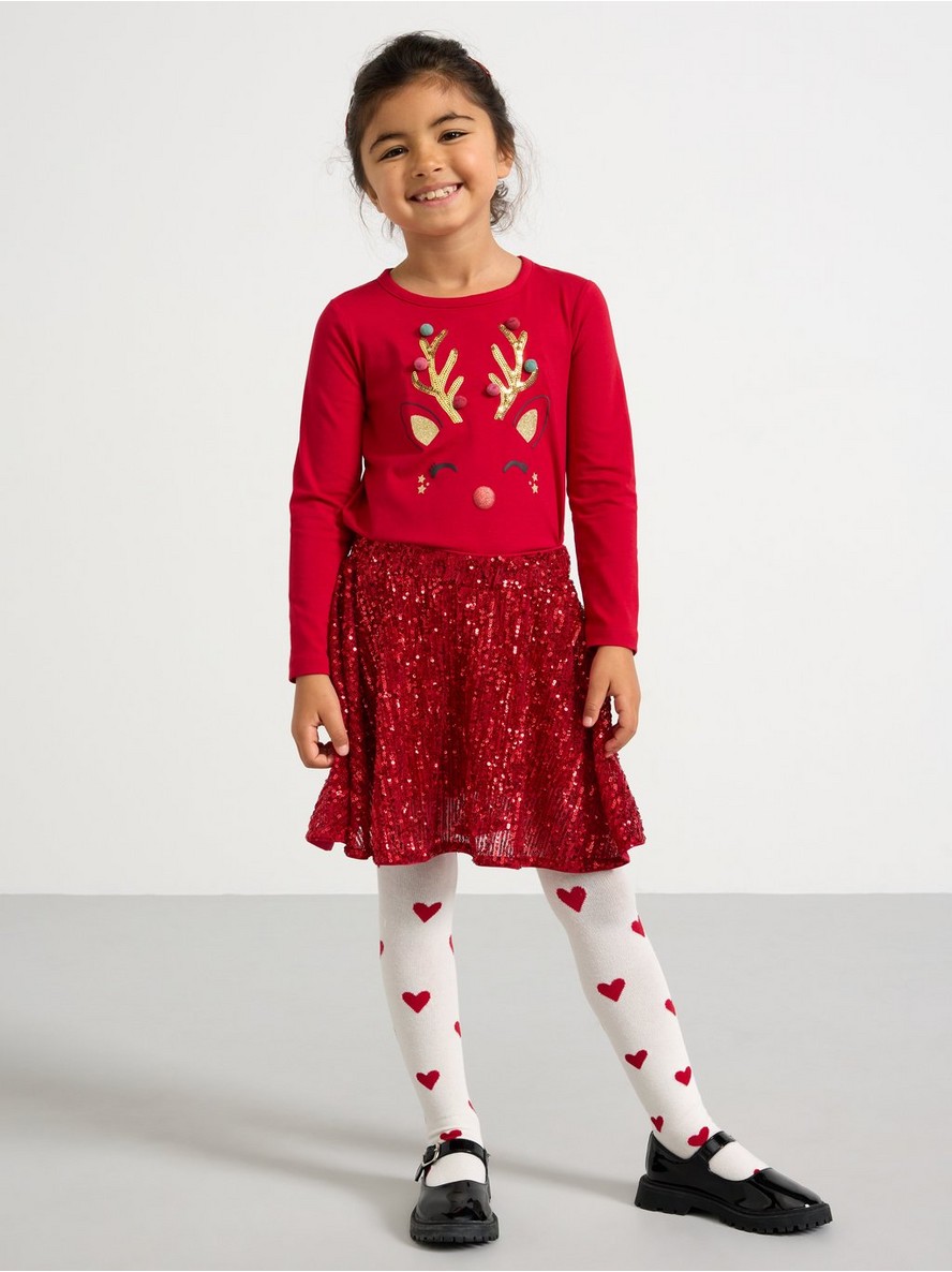 Suknja – Skirt with sequins