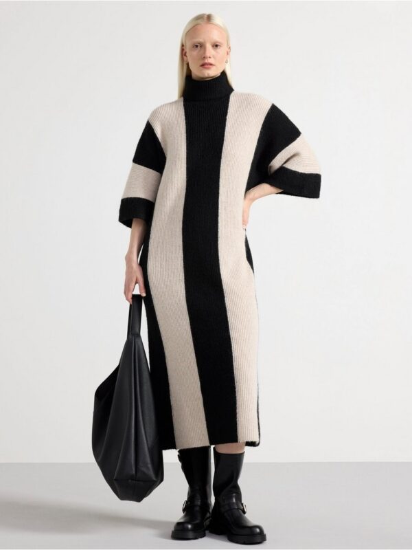 Knitted midi dress - 3003245-80