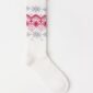 Socks with fair isle pattern - 3003262-3675