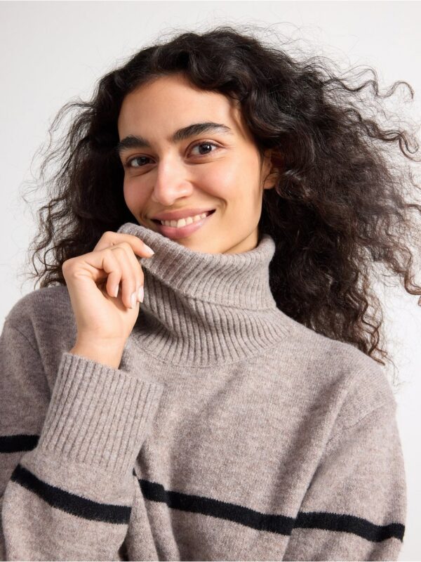Jumper with turtleneck - 3003265-245