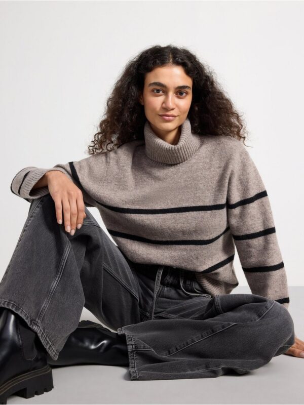 Jumper with turtleneck - 3003265-245