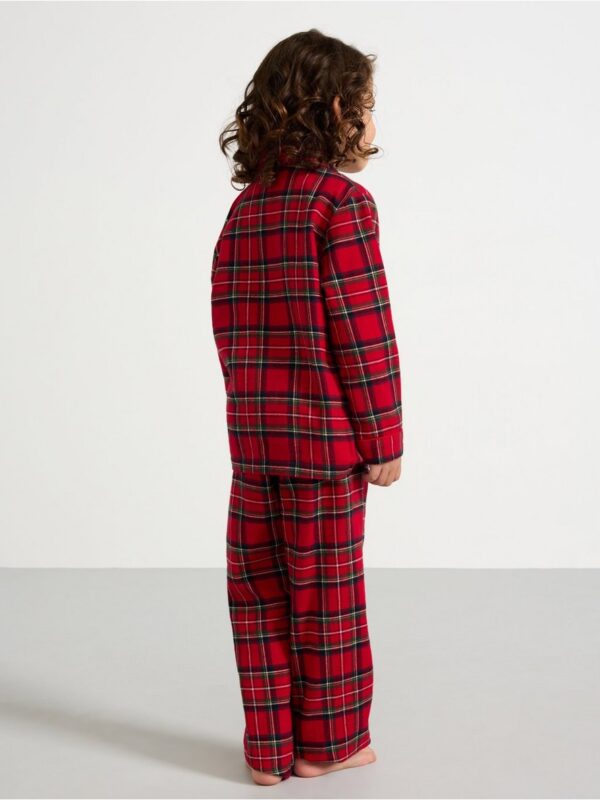 Pyjama set in flannel - 3003316-7251