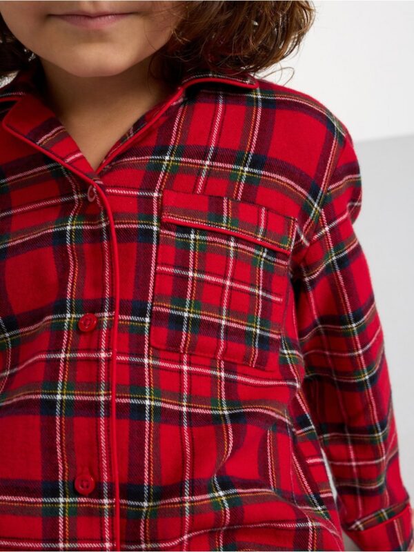 Pyjama set in flannel - 3003316-7251