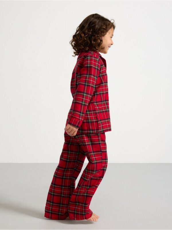 Pyjama set in flannel - 3003316-7251