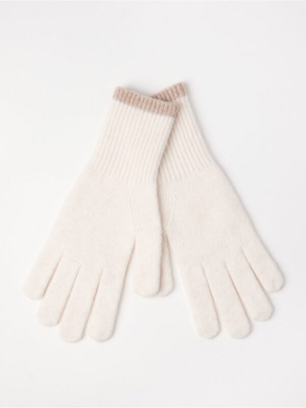 Fine-knit gloves - 3003626-3675