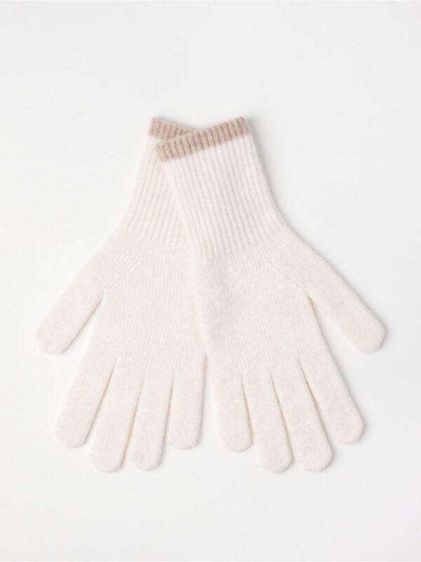 Fine-knit gloves - 3003626-3675