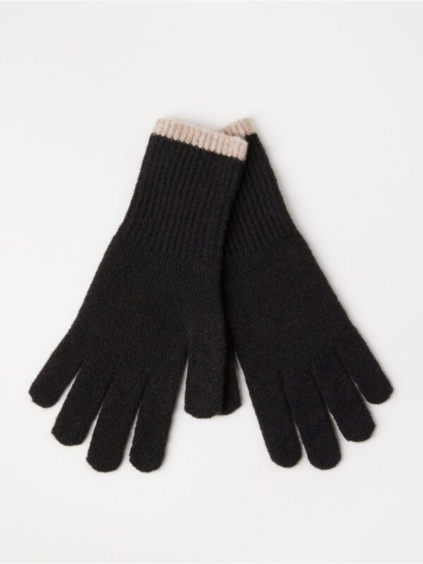 Fine-knit gloves - 3003626-80