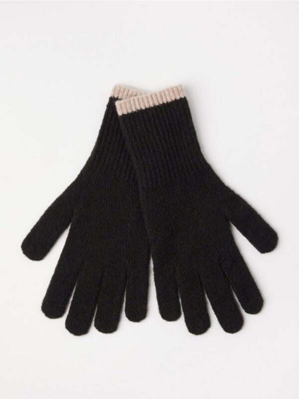 Fine-knit gloves - 3003626-80