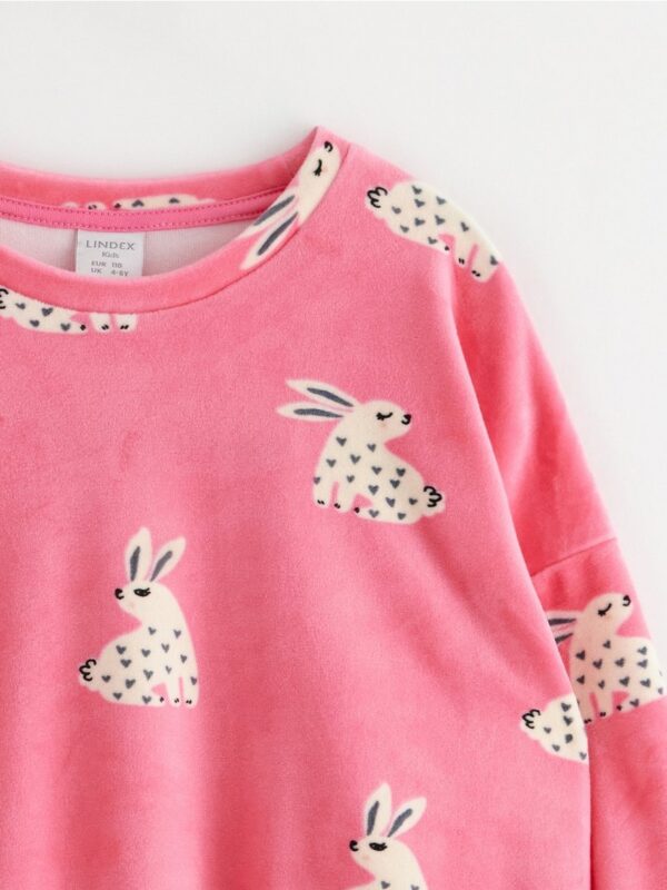 Jumper in velour - 3003643-2431