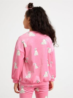 Jumper in velour - 3003643-2431
