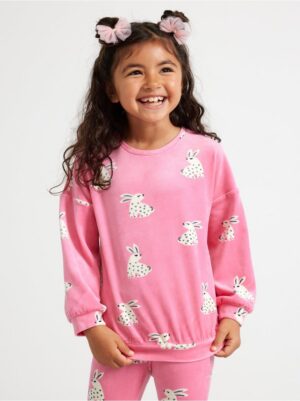 Jumper in velour - 3003643-2431