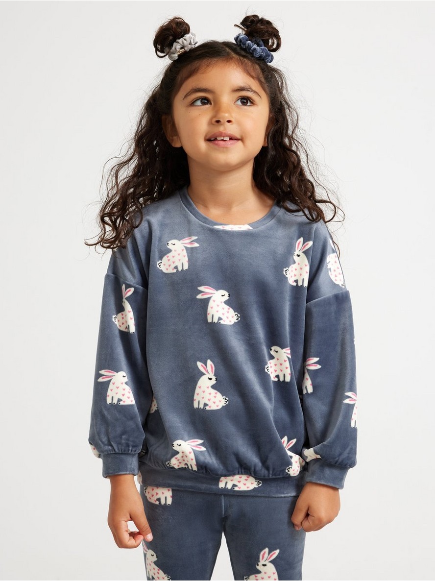 Dukserica – Jumper in velour