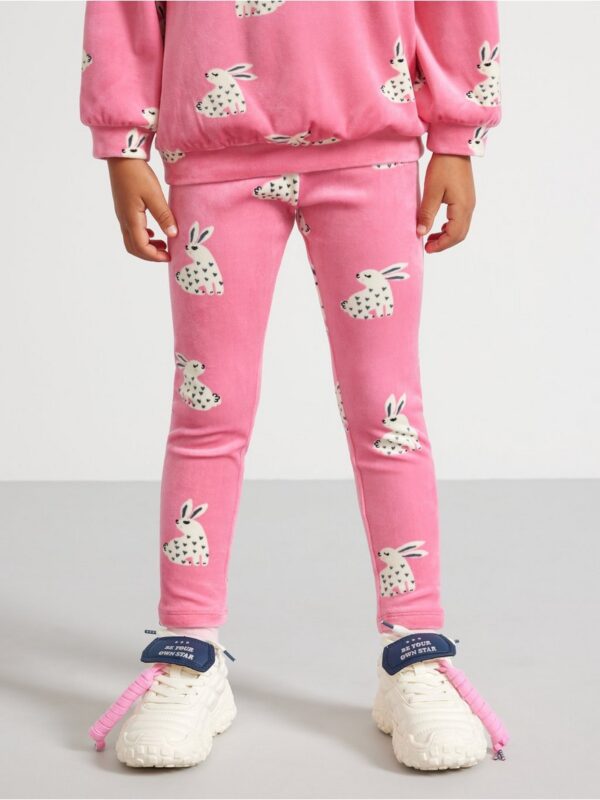 Leggings in velour - 3003644-2431