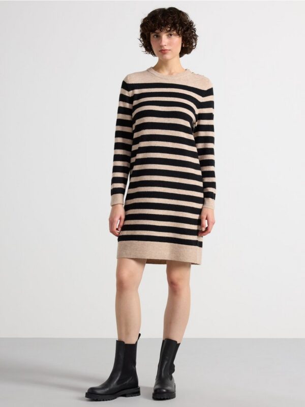 Knitted mini dress - 3003697-8659