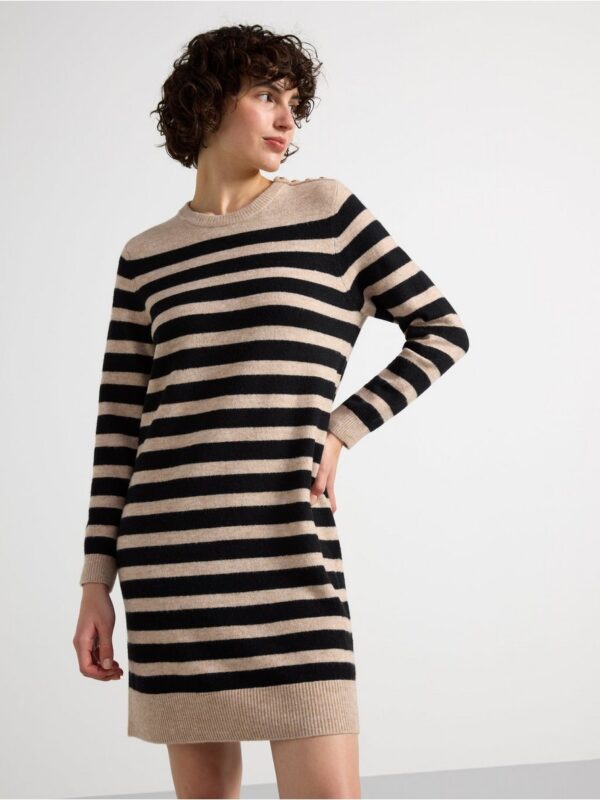 Knitted mini dress - 3003697-8659