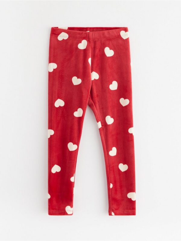 Leggings in velour - 3003748-9348