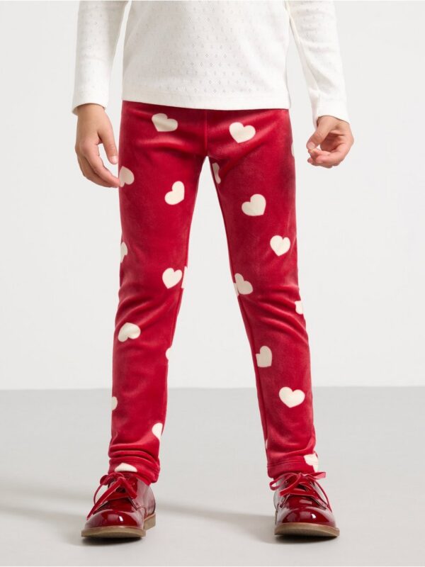 Leggings in velour - 3003748-9348