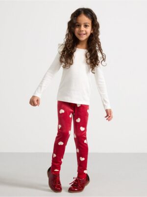 Leggings in velour - 3003748-9348