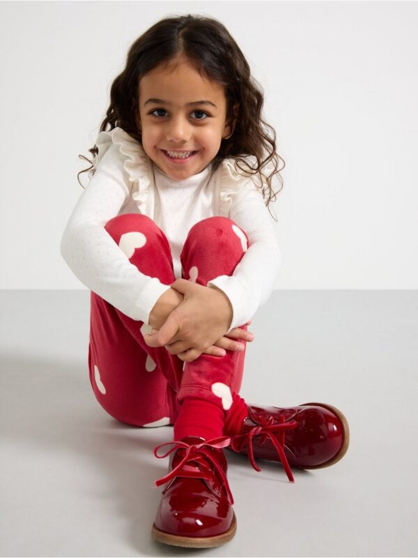 Leggings in velour - 3003748-9348
