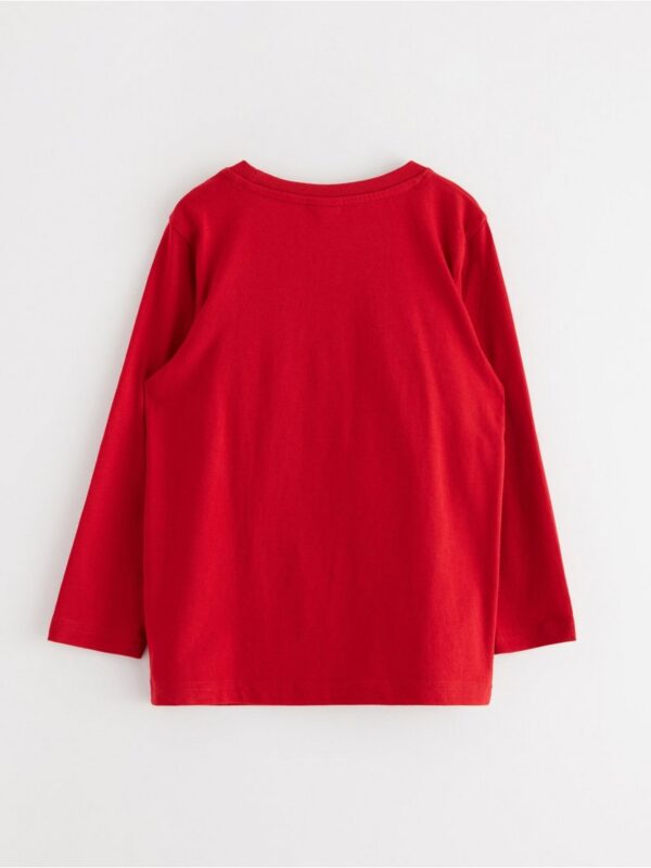Top with reversible sequins motif - 3003799-7395