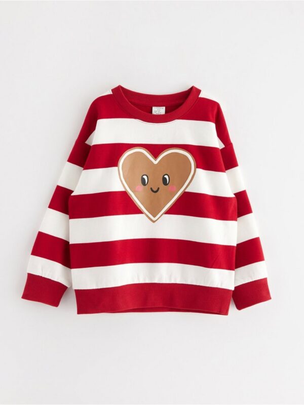 Sweatshirt with brushed inside - 3003808-7395