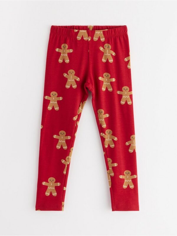 Leggings with brushed inside - 3003812-7395