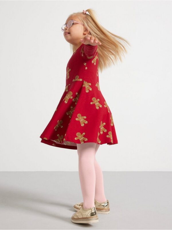 Long-sleeved dress - 3003814-7395