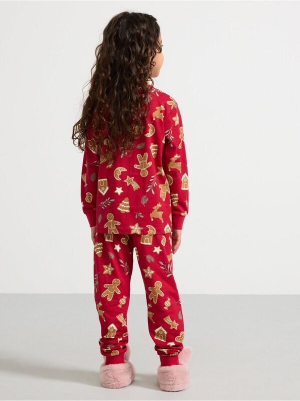 Patterned pyjama set - 3003826-7395