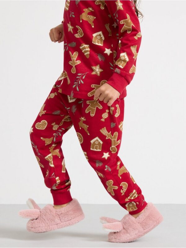 Patterned pyjama set - 3003826-7395