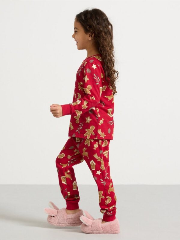 Patterned pyjama set - 3003826-7395