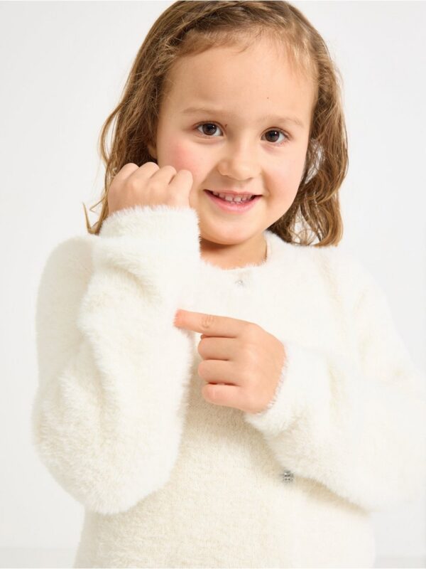 Fluffy cardigan - 3003897-325