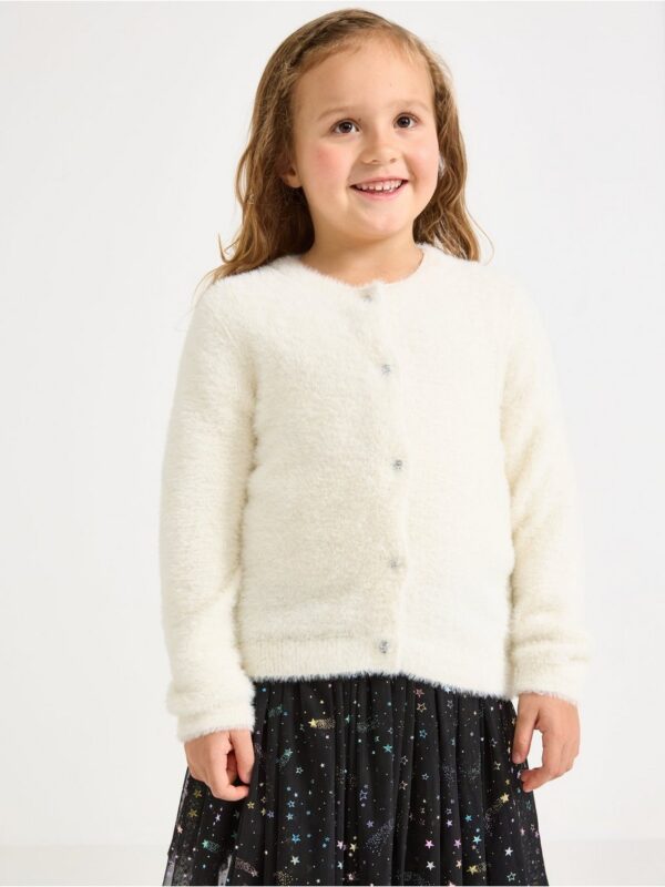 Fluffy cardigan - 3003897-325