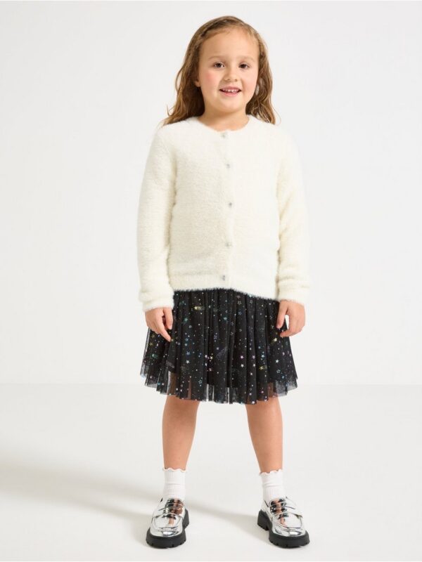 Fluffy cardigan - 3003897-325