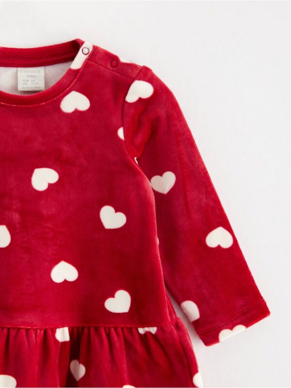 Dress in velour - 3004048-9348