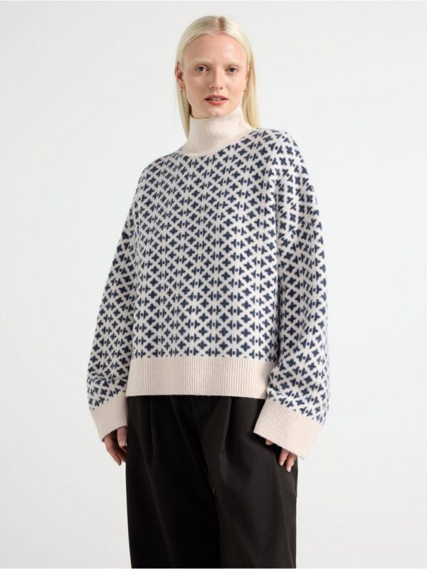 Jumper with turtleneck - 3004187-1480