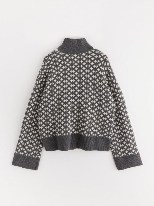 Jumper with turtleneck - 3004187-9608