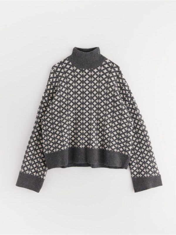 Jumper with turtleneck - 3004187-9608