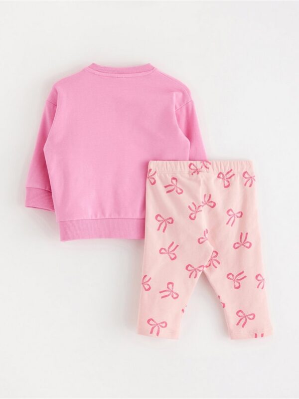 Set - sweatshirt and leggings - 3004197-2431