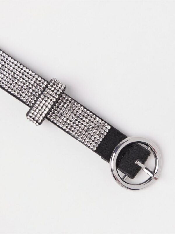 Belt with rhinestones - 3004471-10