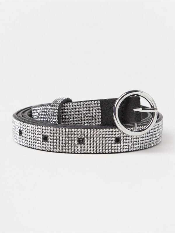 Belt with rhinestones - 3004471-10