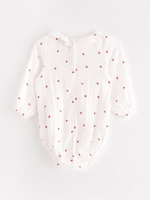 Woven bodysuit - 3004699-325