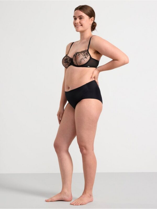 ella m – Senna unpadded bra with lace - 8329080-80