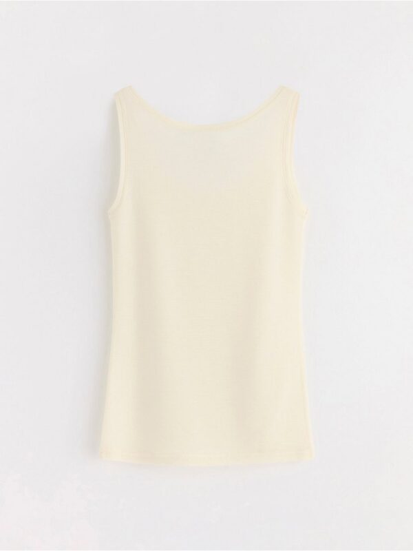 Tank top in merino wool - 8362684-325