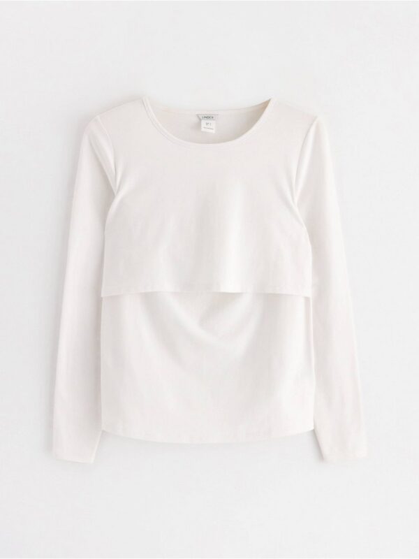 MOM Long sleeved nursing top - 8443189-70