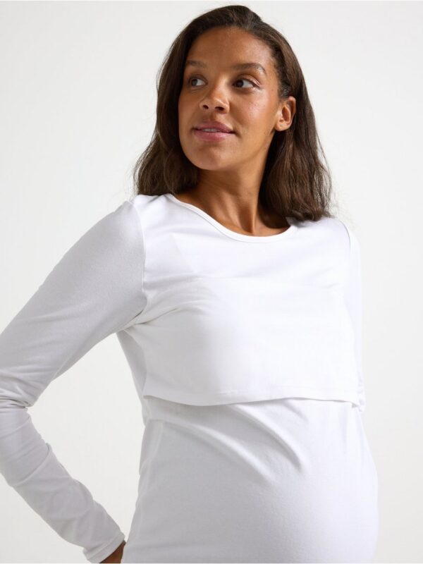 MOM Long sleeved nursing top - 8443189-70
