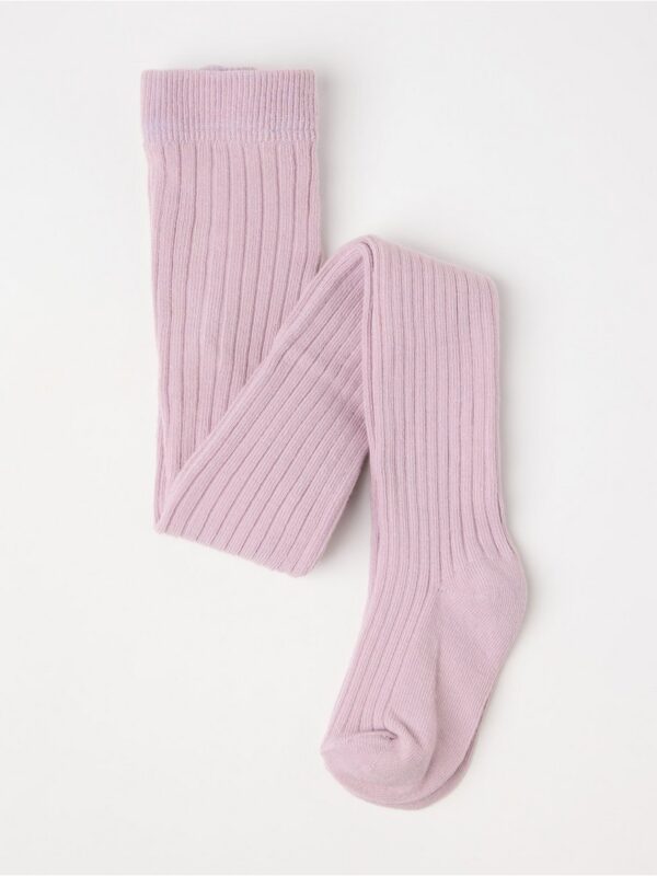Ribbed heavy-knit tights - 8462256-8121