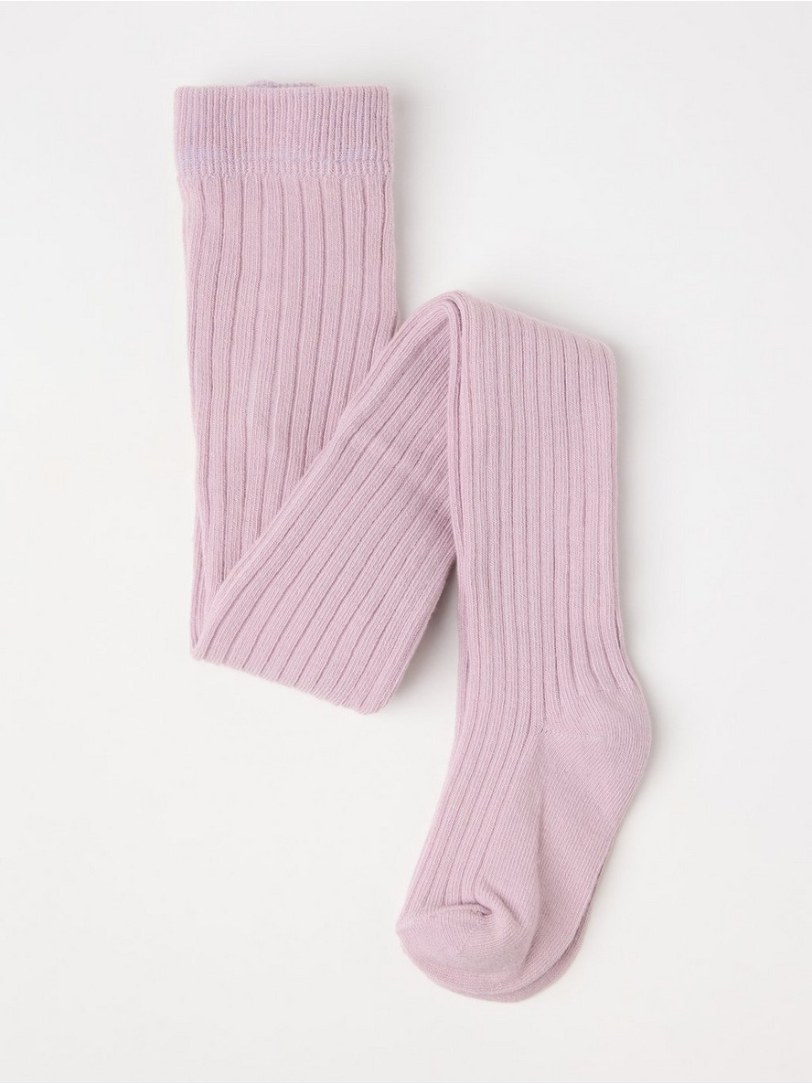 Hulahopke – Ribbed heavy-knit tights