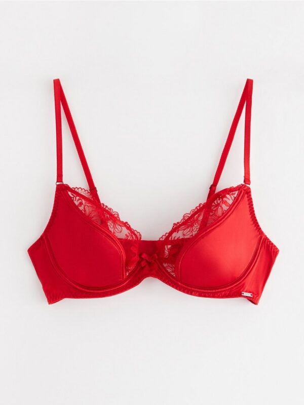 Ella m –  t-shirt bra in satin - 8699960-6286