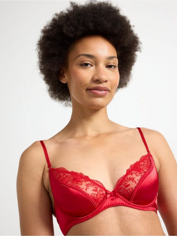 Ella m –  t-shirt bra in satin - 8699960-6286