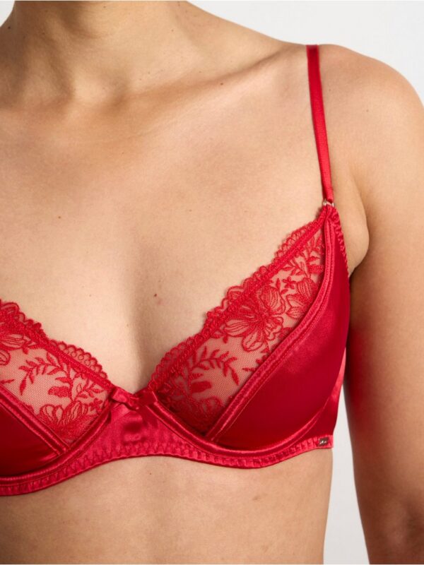 Ella m –  t-shirt bra in satin - 8699960-6286